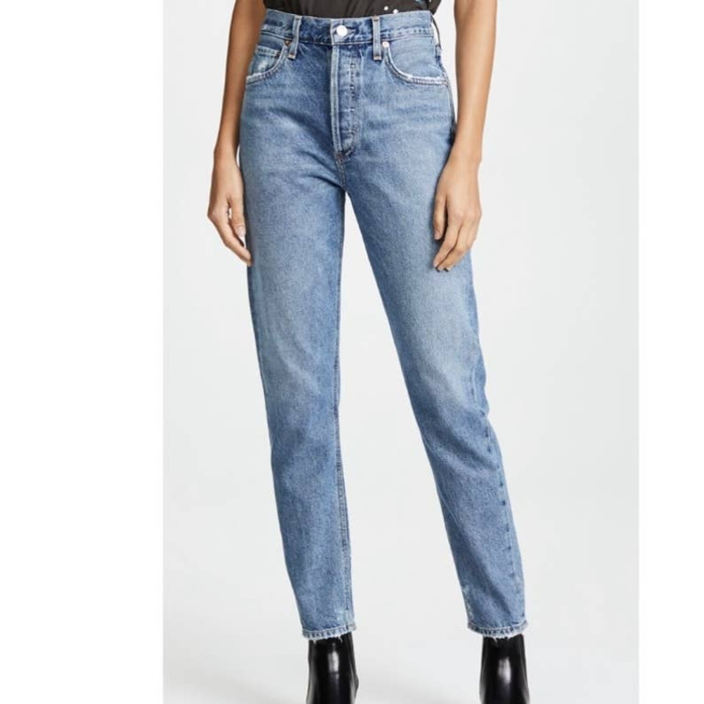 AGOLDE Jamie Feel Good High Rise Classic Jeans Size 24 Straight Leg